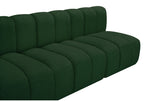 Arc - Boucle Fabric 8 Piece Curved Modular Sofa