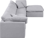 Indulge - Linen 5 Piece Modular Sectional With Chaise