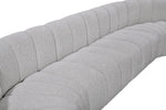 Arc - Boucle Fabric Modular Sectional