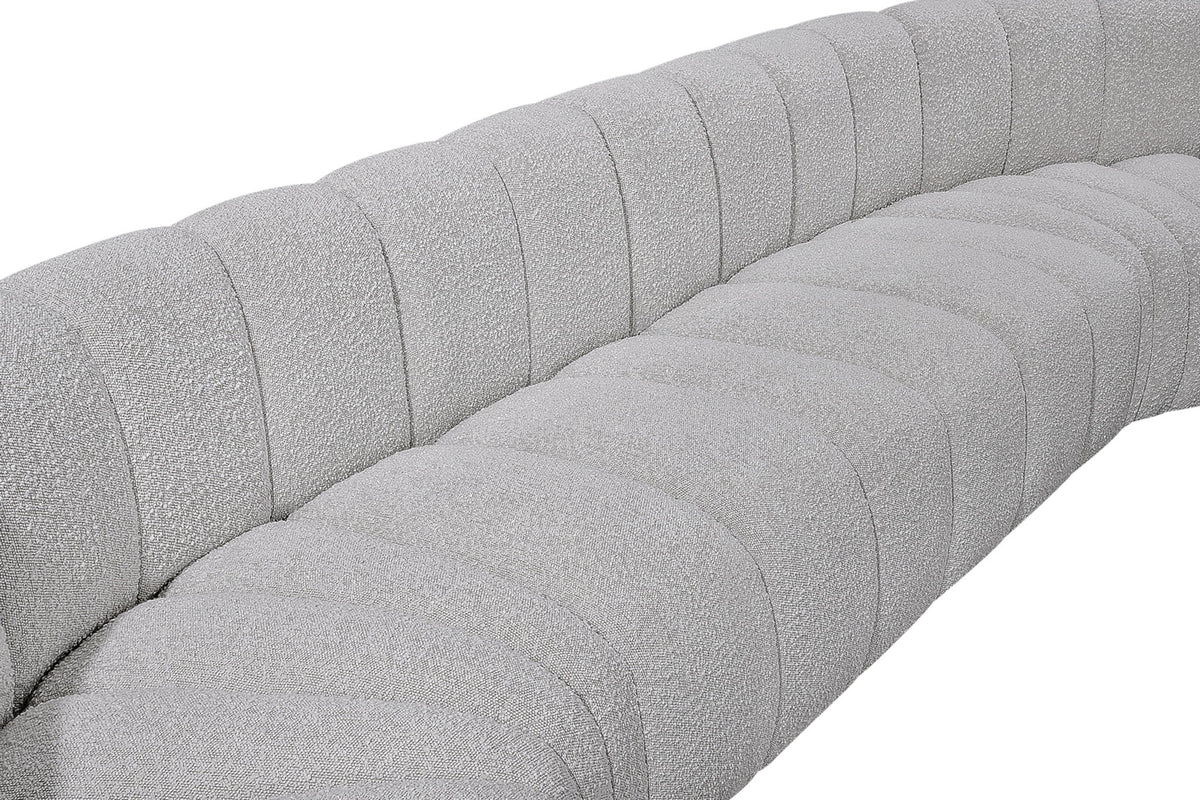 Arc - Boucle Fabric Modular Sectional