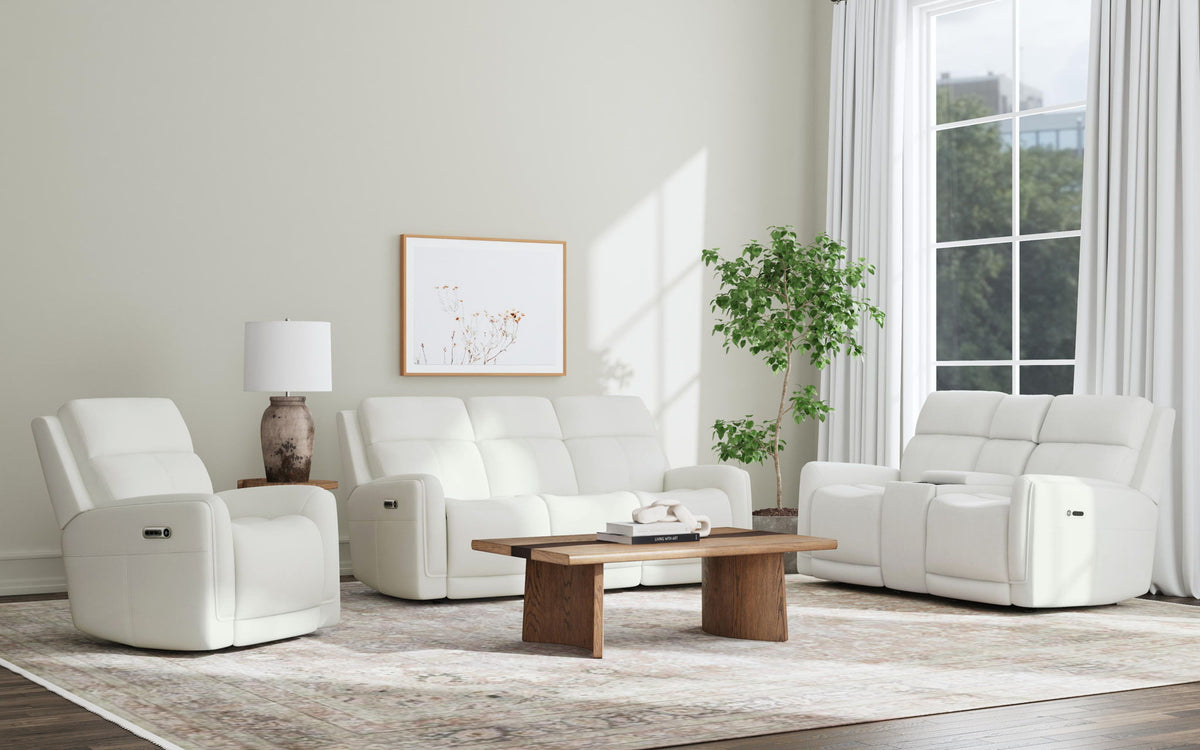 Alister - Power Gliding Sofa With Power Headrests & Lumbar