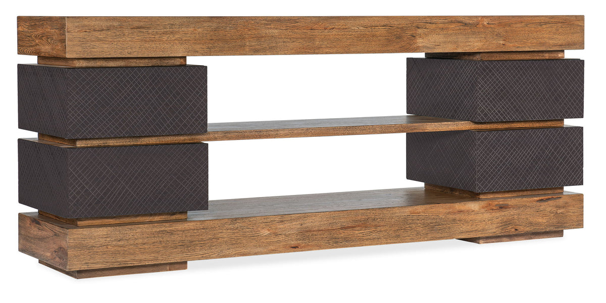 Big Sky - Entertainment Console - Light Brown / Dark Gray