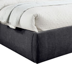 Adam - Chenille Fabric Bed With 52" Headboard