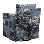Tisdell - Patterned Swivel/Glider - Blue