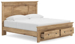 Makidern - Panel Storage Bed
