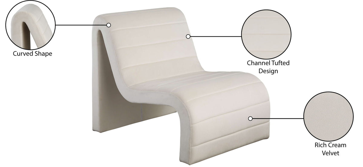 Ivy - Velvet Accent Chair
