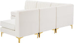 Alina - 5 Piece Armless Sectional