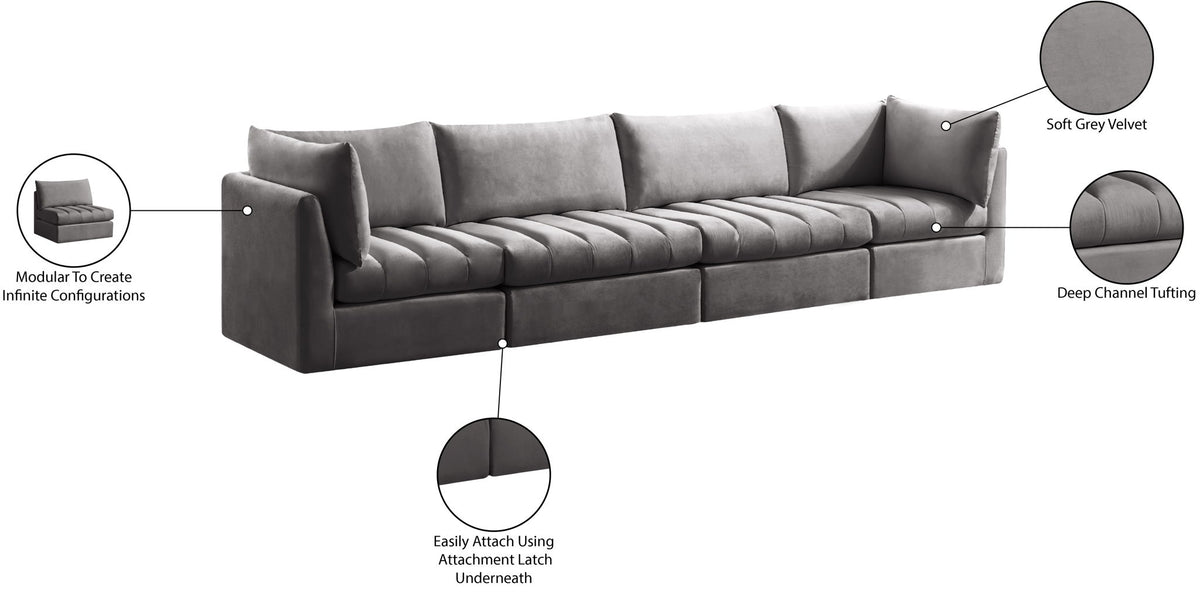 Jacob - Modular 4 Seat Sofa