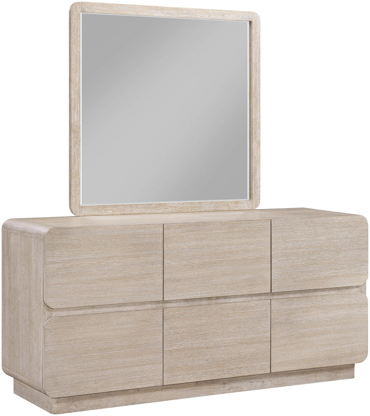 Adagio - Solid Wood And Oak Veneer Dresser