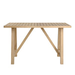 Delfina - 63" Rectangular Outdoor Dining Table, Seats 4 - Natural Eucalyptus