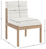 Eloura - Linen Textured Fabric Upholstered Dining Chair (Set of 2)