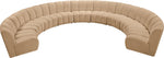 Infinity - 9 Piece Modular Sectional - Camel