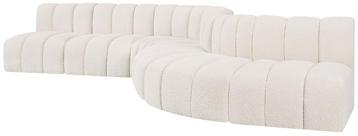 Arc - Boucle Fabric 7 Piece Modular Sofa