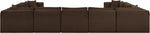 Shaggy - 9 Piece Modular U-Shaped Sectional