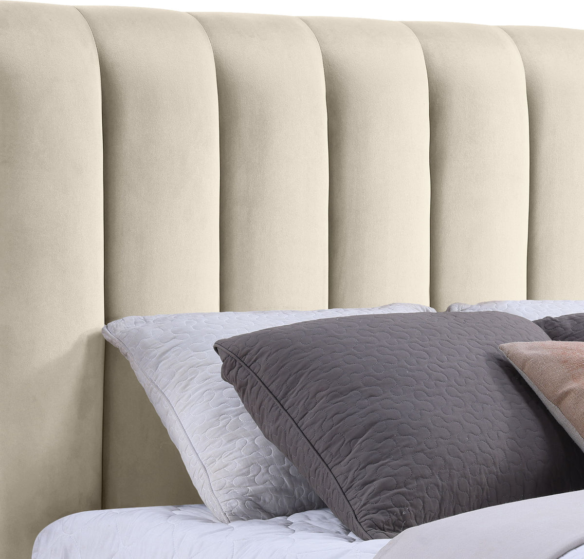 Amara - Velvet Upholstered Bed