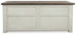 Bolanburg - Lift Top Cocktail Table - White / Brown / Beige