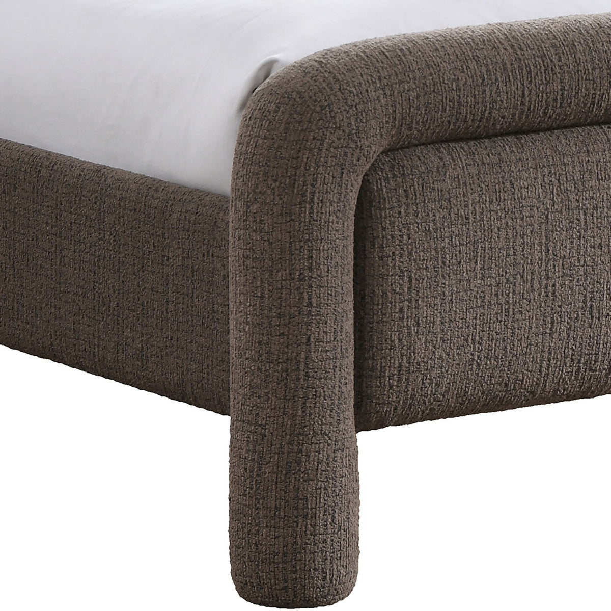 Baylor - Fabric With Interwoven Chenille Upholstered Bed