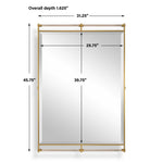Ripoll - Mirror - Antique Brass