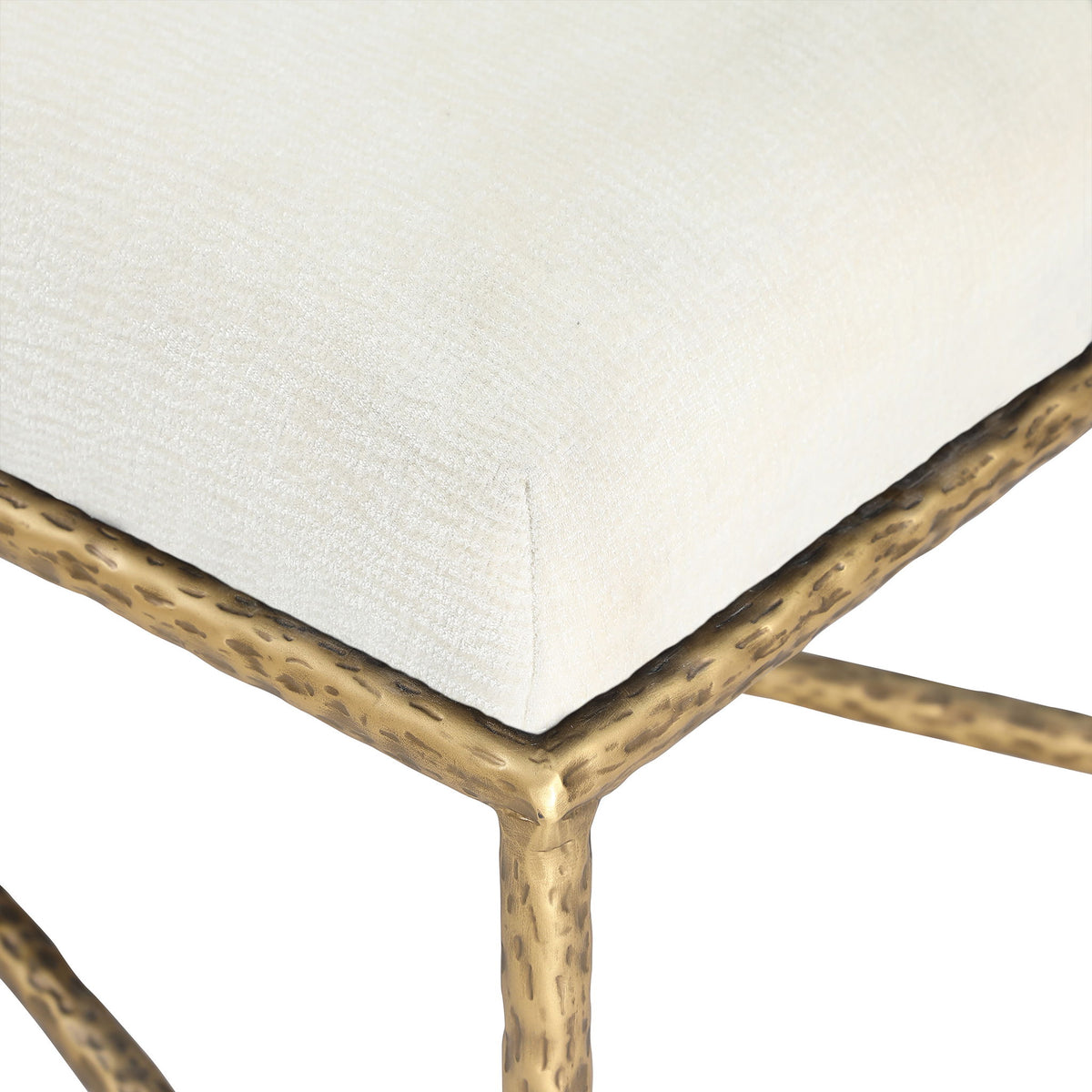 Valley - Bench With Gold Frame