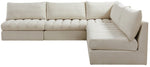 Jacob - Modular Corner Armless Sectional 5 Piece