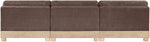 Turin - Chenille Fabric Upholstered Modular Sectional - Brown