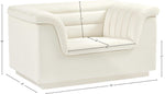 Cascade - Velvet Chair