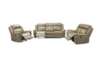 9015 - Chair With Manual Recliner - Taupe