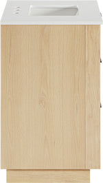 Willard - Engineered Stone And Solid Wood Bathroom Vanity