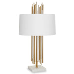 Cityscape - Table Lamp - Brass