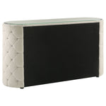 Sonya 6-drawer Upholstered Bedroom Dresser Ivory