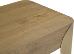 Cazari - Oak Wood And Iron Table