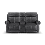 Alexander - Power Reclining Loveseat With Console, Power Headrest & Lumbar