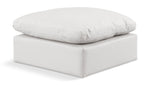 Indulge - Faux Leather Ottoman