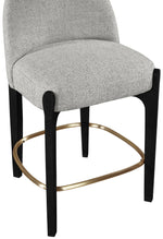 Torino - Counter Stool With Brushed Black Base