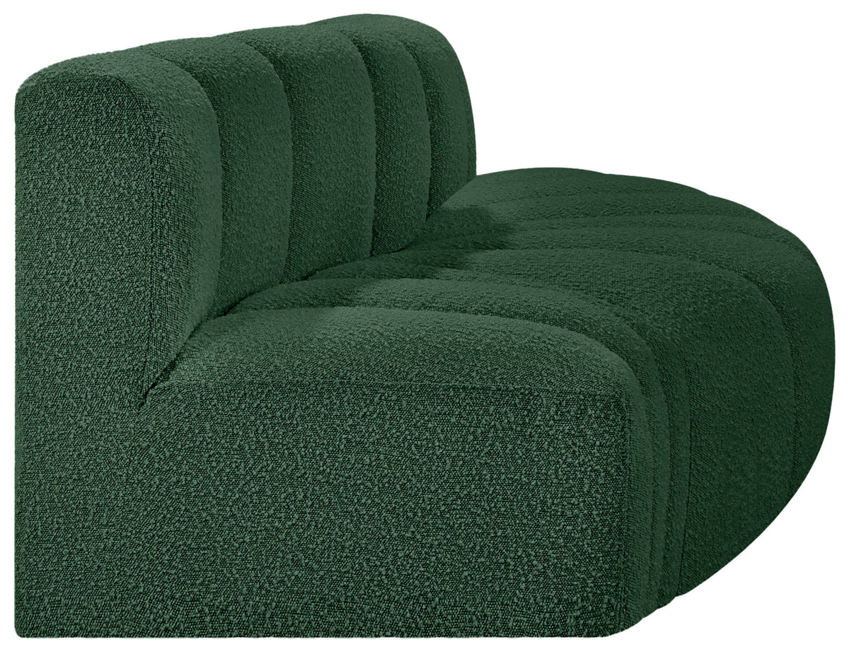 Arc - Boucle Fabric 3 Piece Modular Sofa
