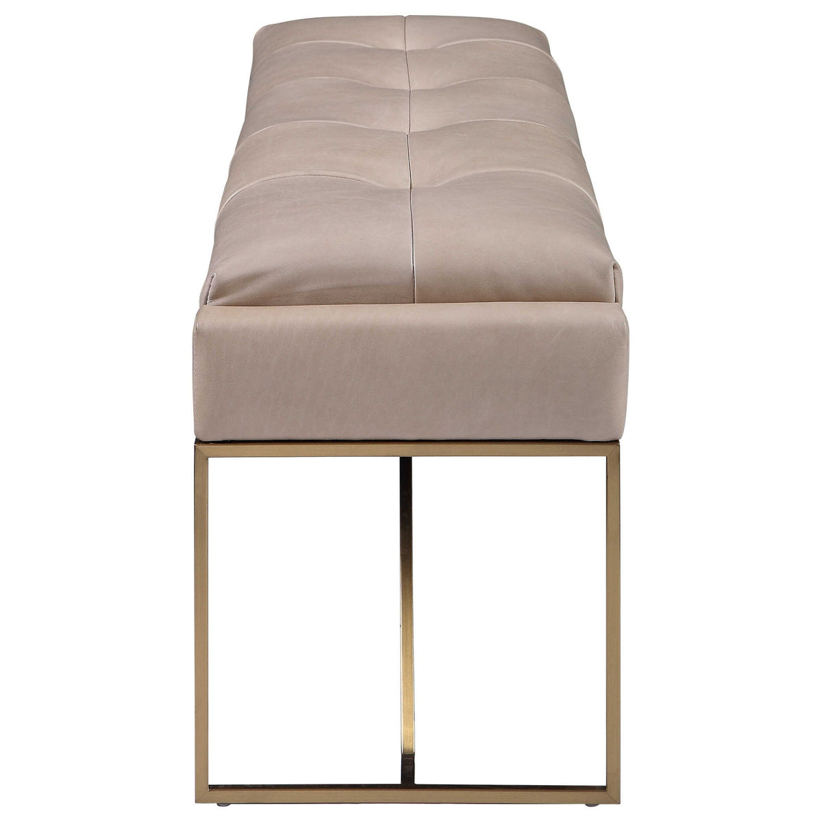 Trestle - Bench - Brass / White