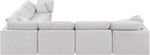 Indulge - Velvet 6 Piece Modular Corner Sectional