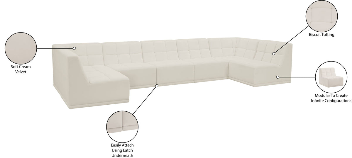 Relax - 7 Piece Modular Sectional
