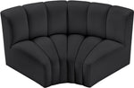 Arc - Faux Leather 2 Piece Modular Sofa