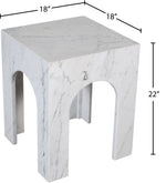 Palermo - Marble End Table