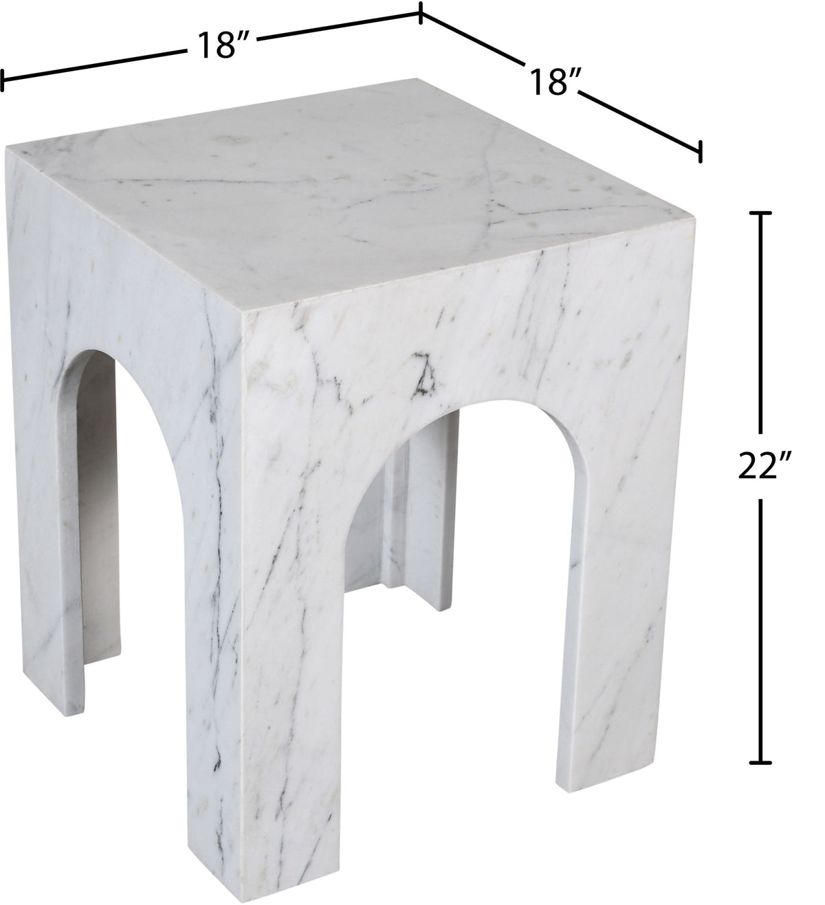 Palermo - Marble End Table