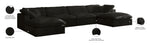 Cozy - 6 Piece Modular Double Chaise Sectional