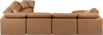 Indulge - Faux Leather 7 Piece Modular Sectional