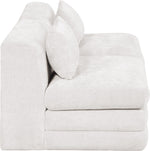 Stellar - 2 Piece 76" Upholstered Modular Armless Loveseat