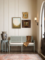 Charleston - Bench - Light Blue / Beige
