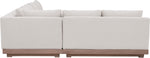 Solace - Olefin Performance Fabric 3 Piece Outdoor Patio Modular Sectional (Sofa, Loveseat & Corner Chair)