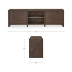 Jenson - Media Unit - Brown