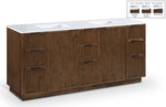 Willard - Engineered Stone And Solid Wood Bathroom Vanity