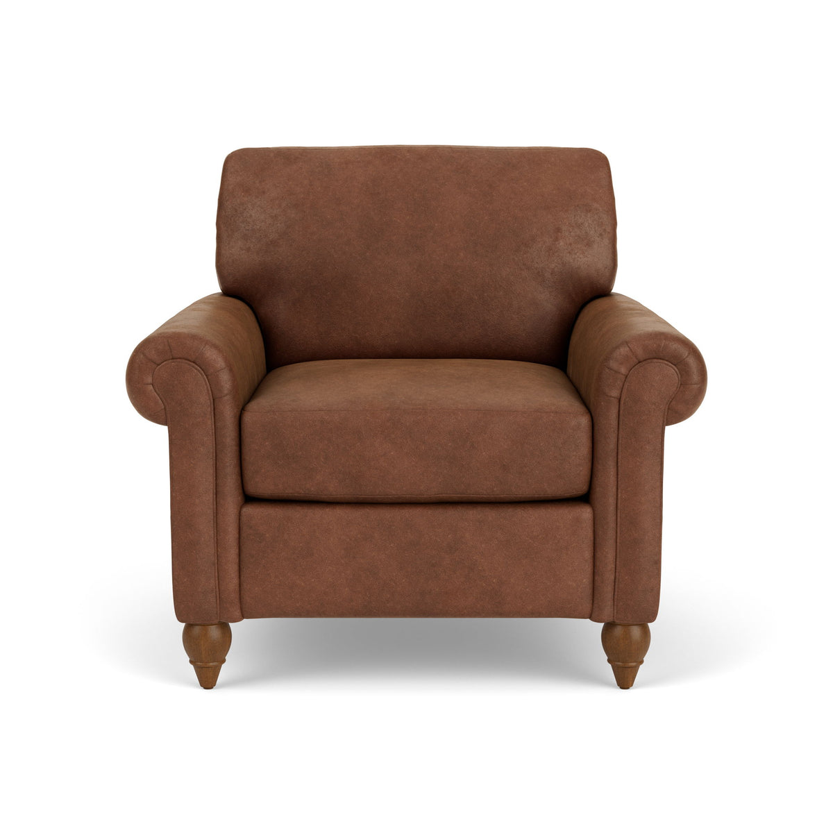 Moxy - Fabric Chair With Rolled Arms