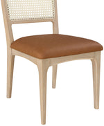 Atrium - Upholstered Seat Dining Chair With Brushed Natural Base (Set of 2)